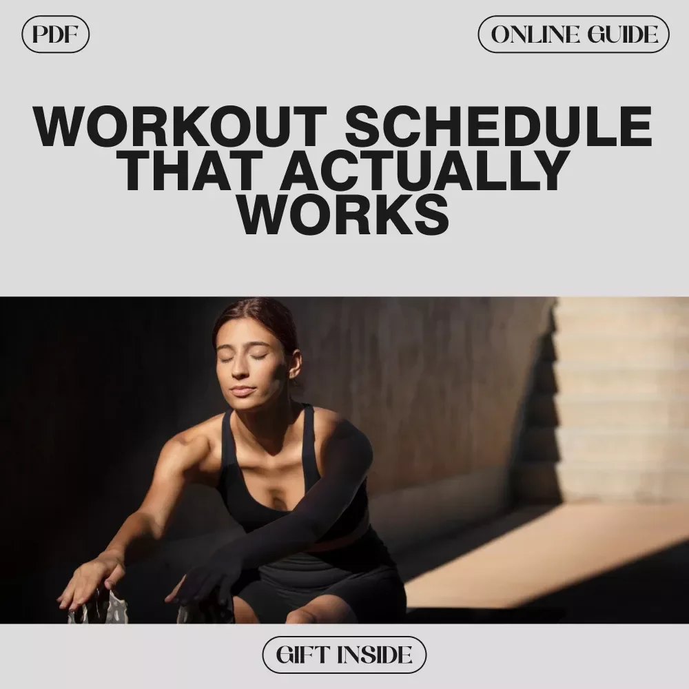 Workout Schedule Planner: How to Plan a Weekly Workout Schedule That Actually Works - Digital Fitness Checklist