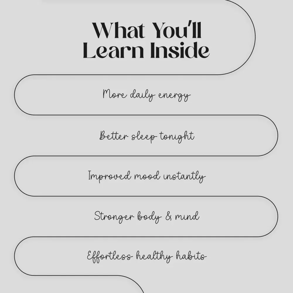 Get Moving, Feel Amazing: Digital Checklist | Discover the Benefits of Regular Physical Activity | Instant Download PDF