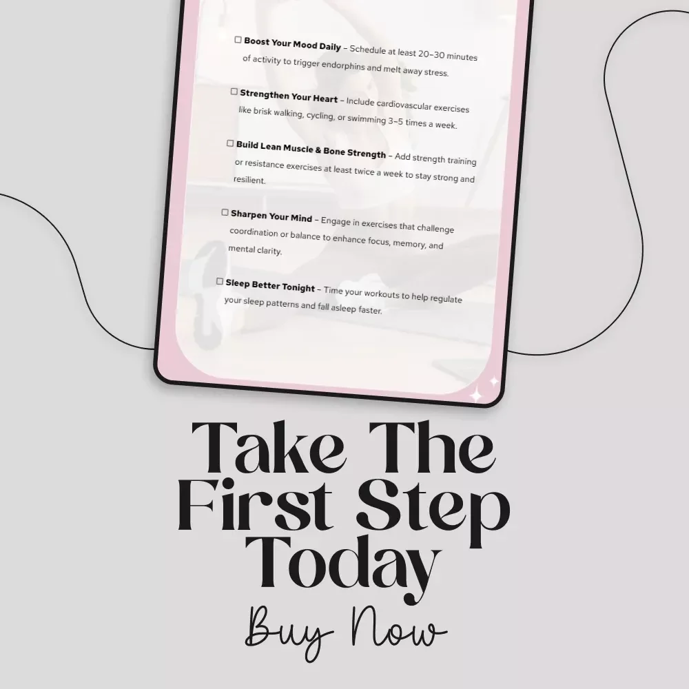 Get Moving, Feel Amazing: Digital Checklist | Discover the Benefits of Regular Physical Activity | Instant Download PDF