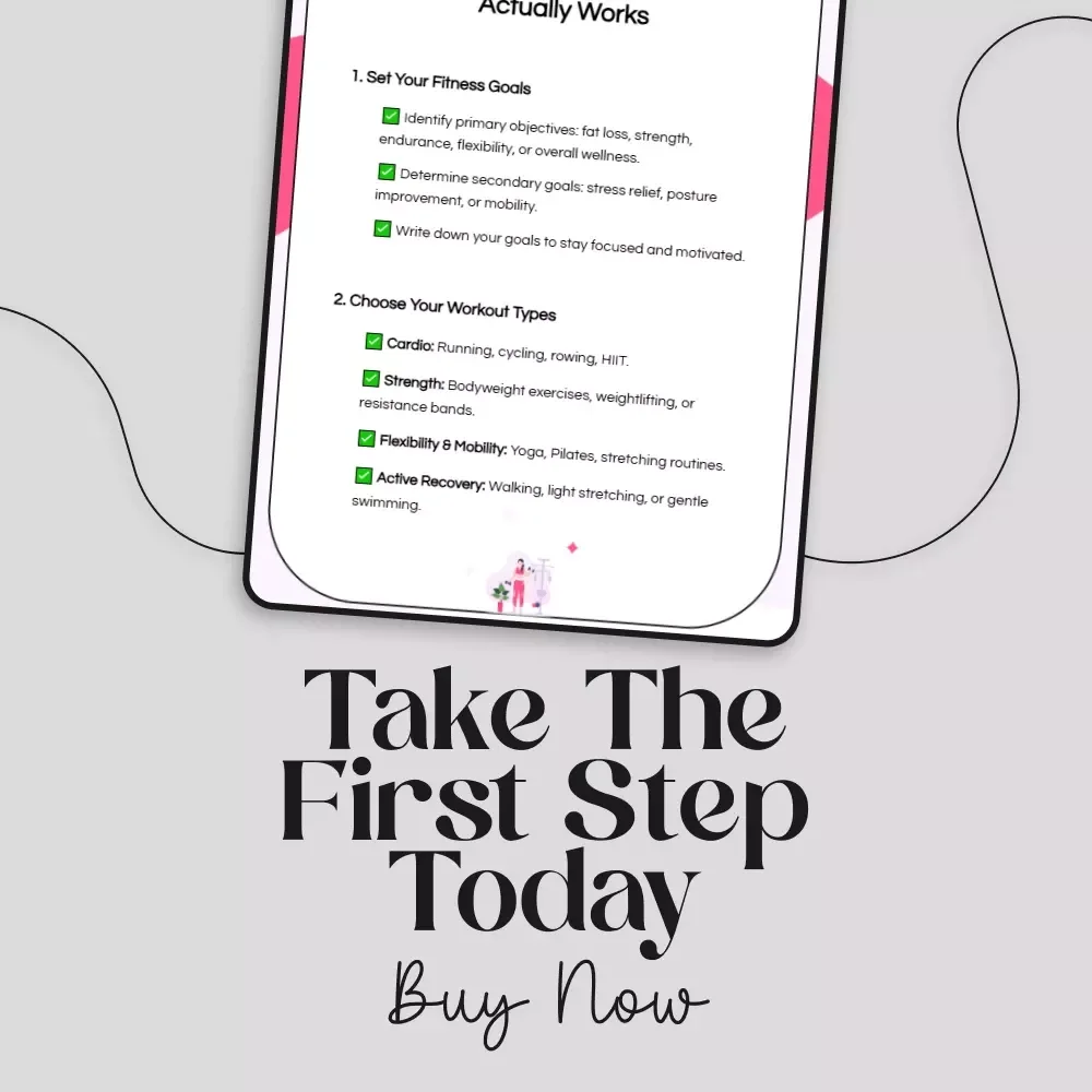 Workout Schedule Planner: How to Plan a Weekly Workout Schedule That Actually Works - Digital Fitness Checklist