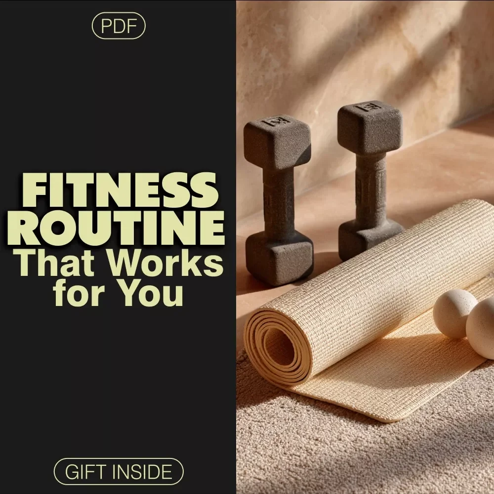How to Create a Fitness Routine That Works for You | Digital Download Guide, eBook & Checklist for Balanced Workouts, Personalized Training & AI Fitness Planning