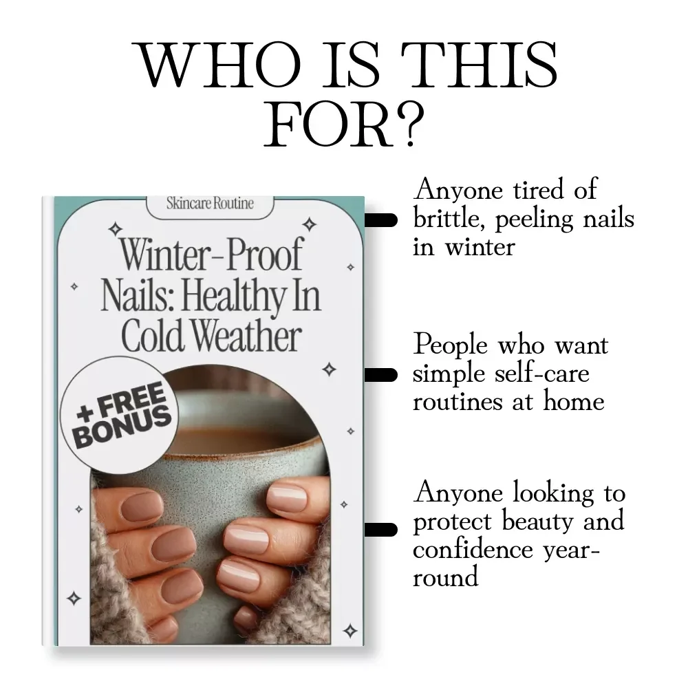 Winter-Proof Nails: Healthy in Cold Weather | Digital Download eBook, Nail Care Guide, Winter Nail Checklist for Strong, Hydrated Nails