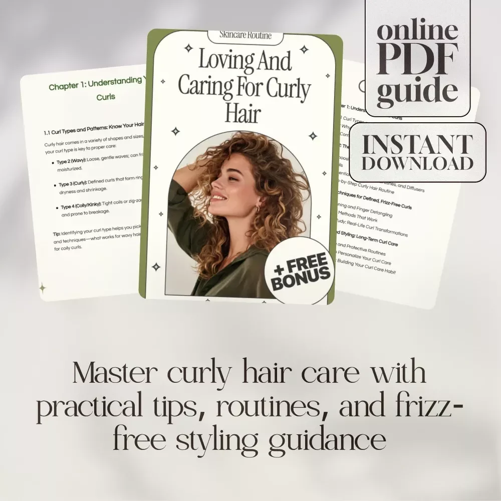 Loving and Caring for Curly Hair: Ultimate Digital Guide, eBook & Checklist for Healthy, Frizz-Free Curls