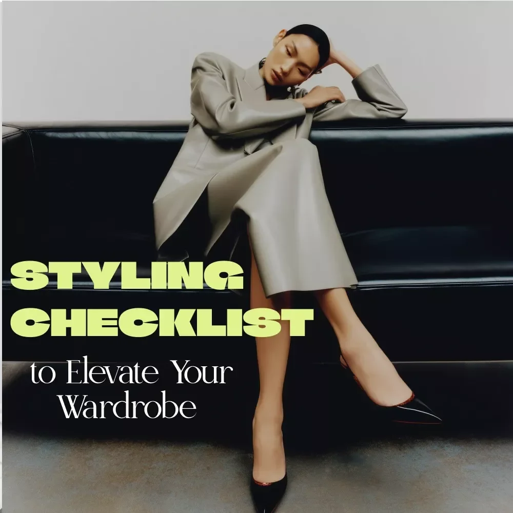 A Styling Checklist to Elevate Your Wardrobe | Styling Tips for Petite Women | Digital Download Guide, eBook & Fashion Checklist
