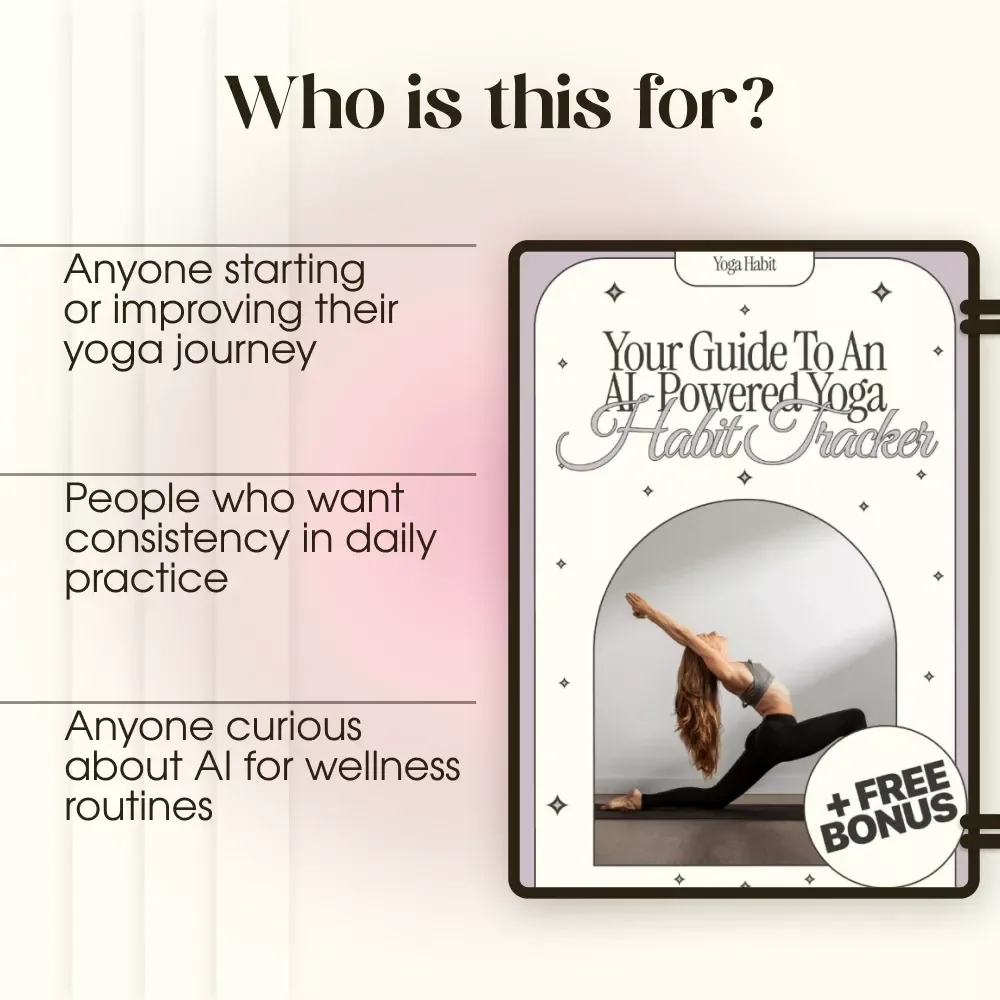 Your Guide to an AI-Powered Yoga Habit Tracker | Digital Guide for Building Consistency & Motivation