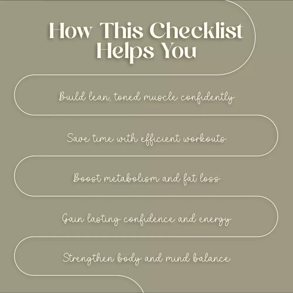 Strength Training for Women: Busting the Myths Checklist | Digital Fitness Guide, Empowerment eBook, Women’s Weightlifting Resource, Printable Workout Motivation, Instant Download
