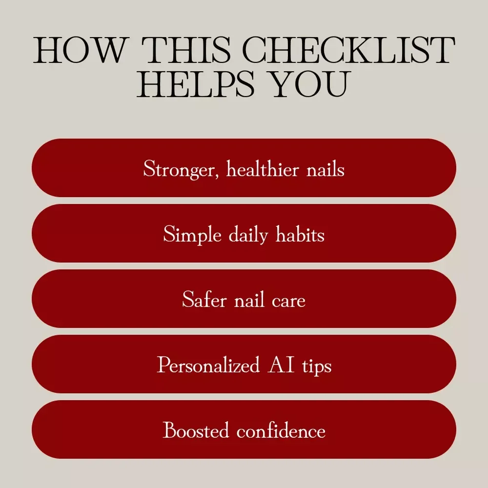 Nail Hygiene Mastery: Checklist for Healthy Nails | Digital Download eBook & Guide | Best Practices for Nail Hygiene