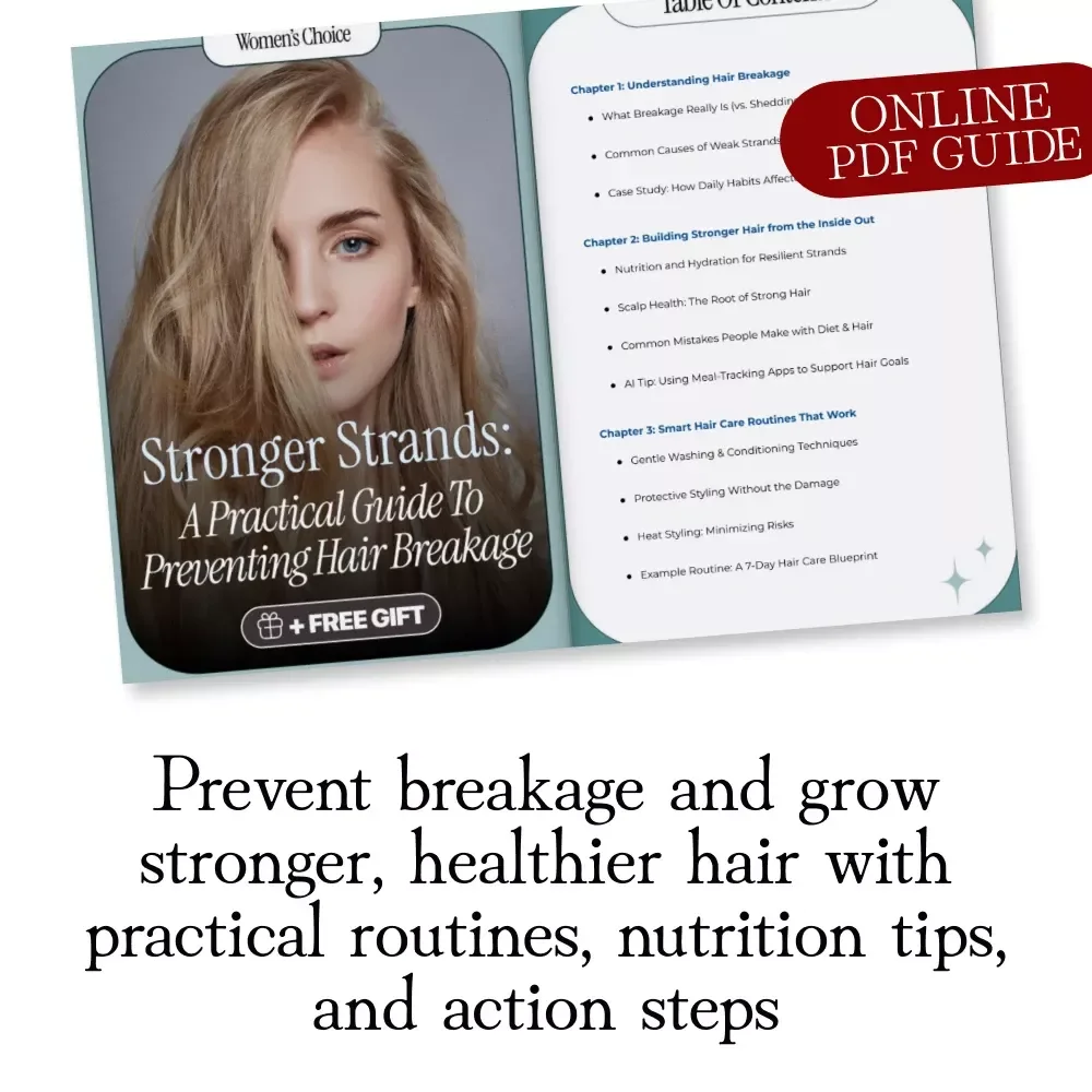 Stronger Strands: A Practical Guide to Preventing Hair Breakage | Digital Download eBook, Hair Care Routine, Nutrition for Healthy Hair, Scalp Health & Anti-Breakage Checklist