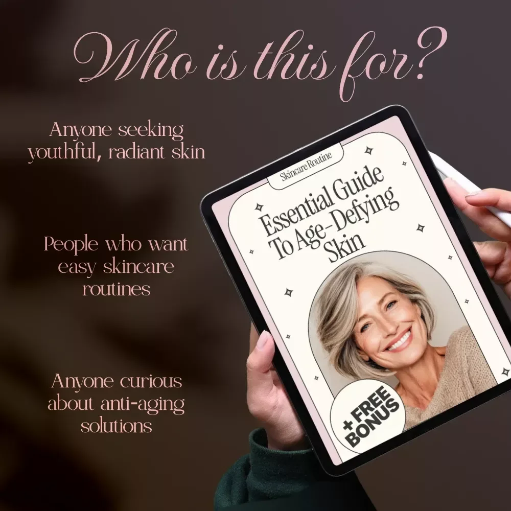 Essential Guide to Age-Defying Skin | Anti-Aging Skincare Strategies eBook | Digital Download Skincare Routine, Nutrition & Lifestyle Tips