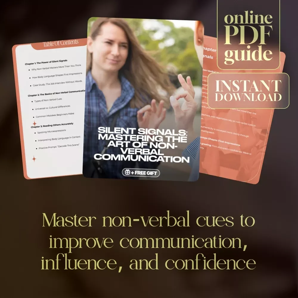 Silent Signals: Mastering the Art of Non-Verbal Communication – Essential eBook with Non-Verbal Communication Tips, Body Language Insights & Digital Cue Strategies