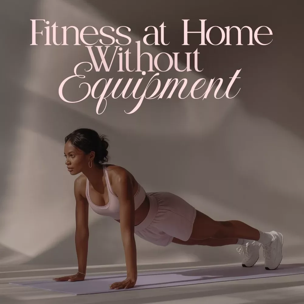 Fitness at Home Without Equipment | Beginner-Friendly Ebook Guide for Effective Bodyweight Workouts & AI-Powered Progress