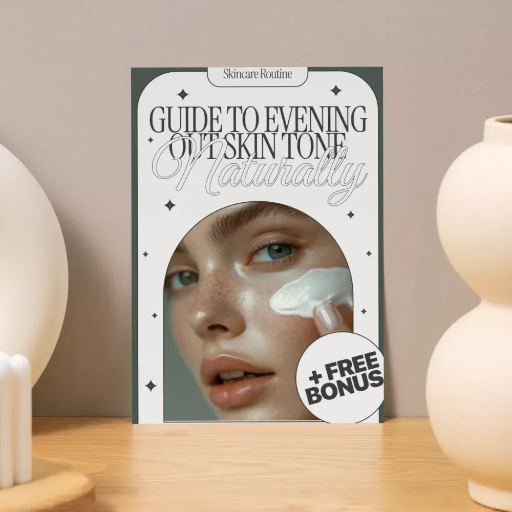 Guide to Evening Out Skin Tone Naturally | Digital Skincare eBook for Clear, Radiant, Even Complexion | Holistic Beauty Routine, Natural Remedies & Skincare Tip