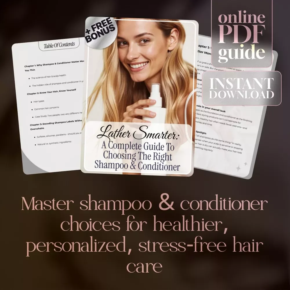 Lather Smarter: A Complete Guide to Choosing the Right Shampoo & Conditioner | How to Choose the Right Shampoo and Conditioner eBook for Every Hair Type