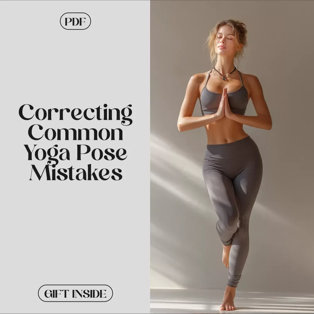 Correcting Common Yoga Pose Mistakes Safely | Yoga Alignment eBook | Digital Download Guide for Beginners and Instructors | Improve Posture, Prevent Injuries, Enhance Practice