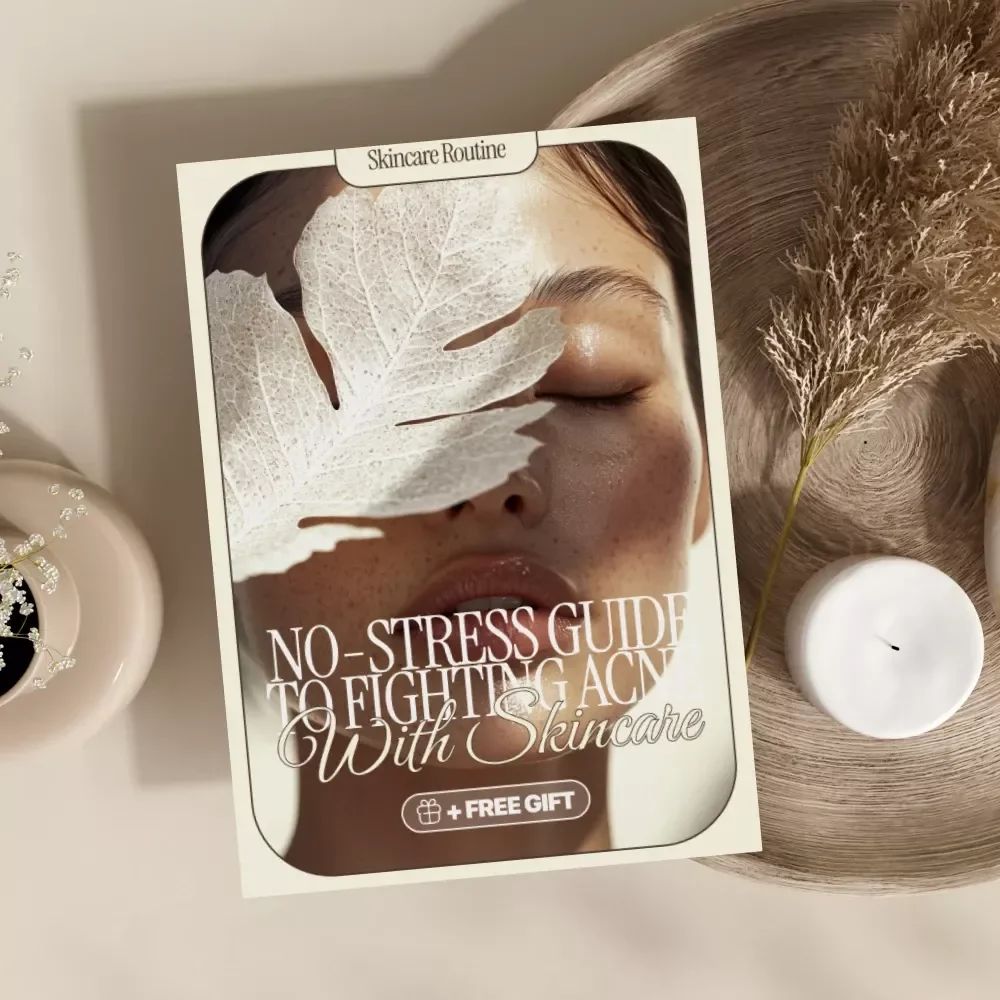 No-Stress Guide to Fighting Acne with Skincare | Clear Skin Digital Download | Acne Skincare Routine eBook & Checklist