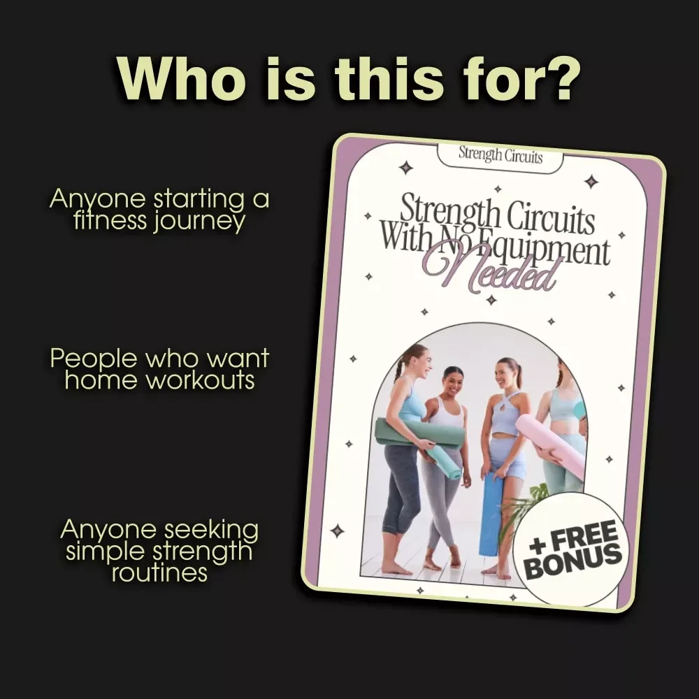 Strength Circuits With No Equipment Needed | Bodyweight Strength Training Guide | Strength Circuits You Can Do Without Equipment | Digital Fitness eBook