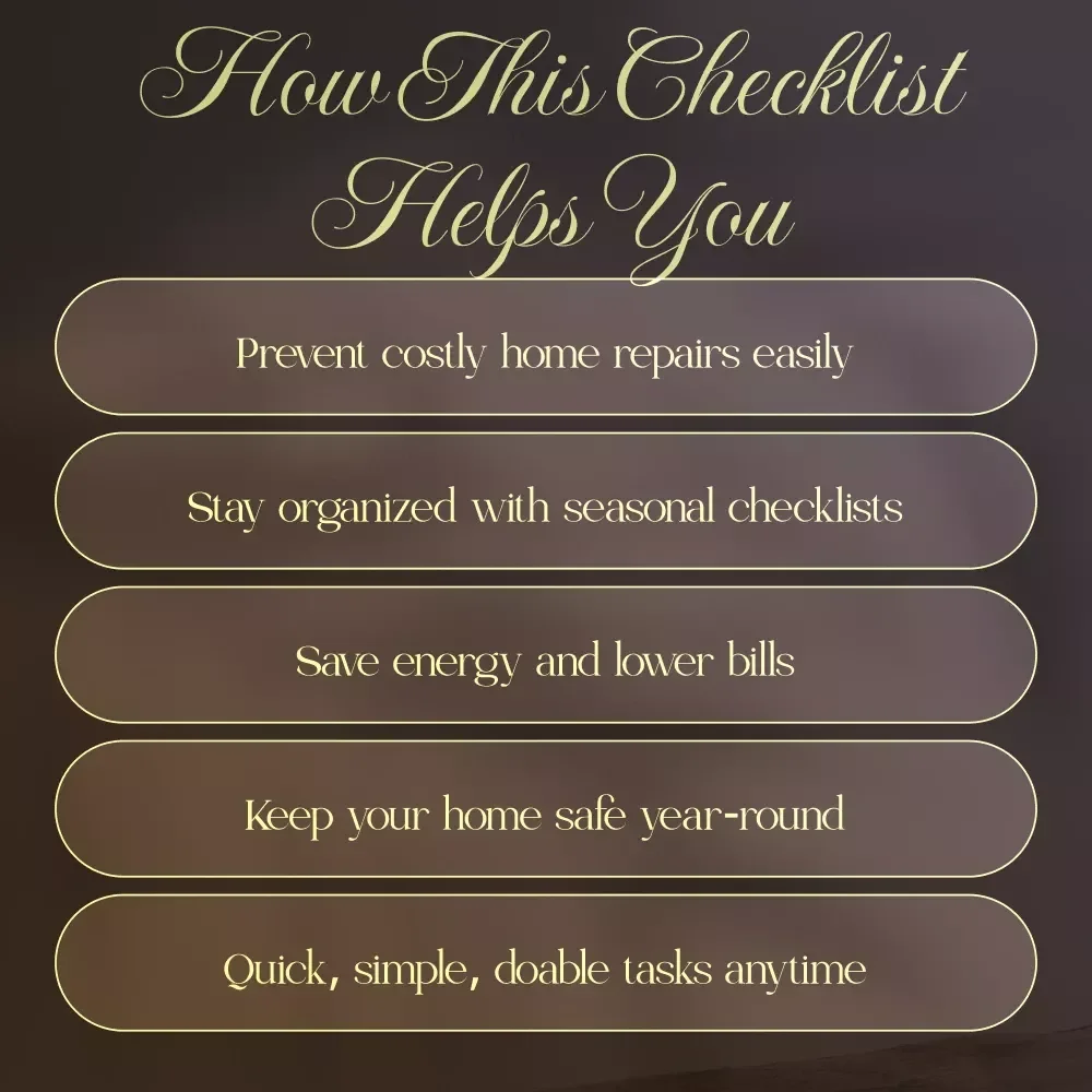 The Ultimate Home Maintenance Survival Checklist | Digital Download Guide, eBook & Printable for Homeowners, Renters & DIY Enthusiasts