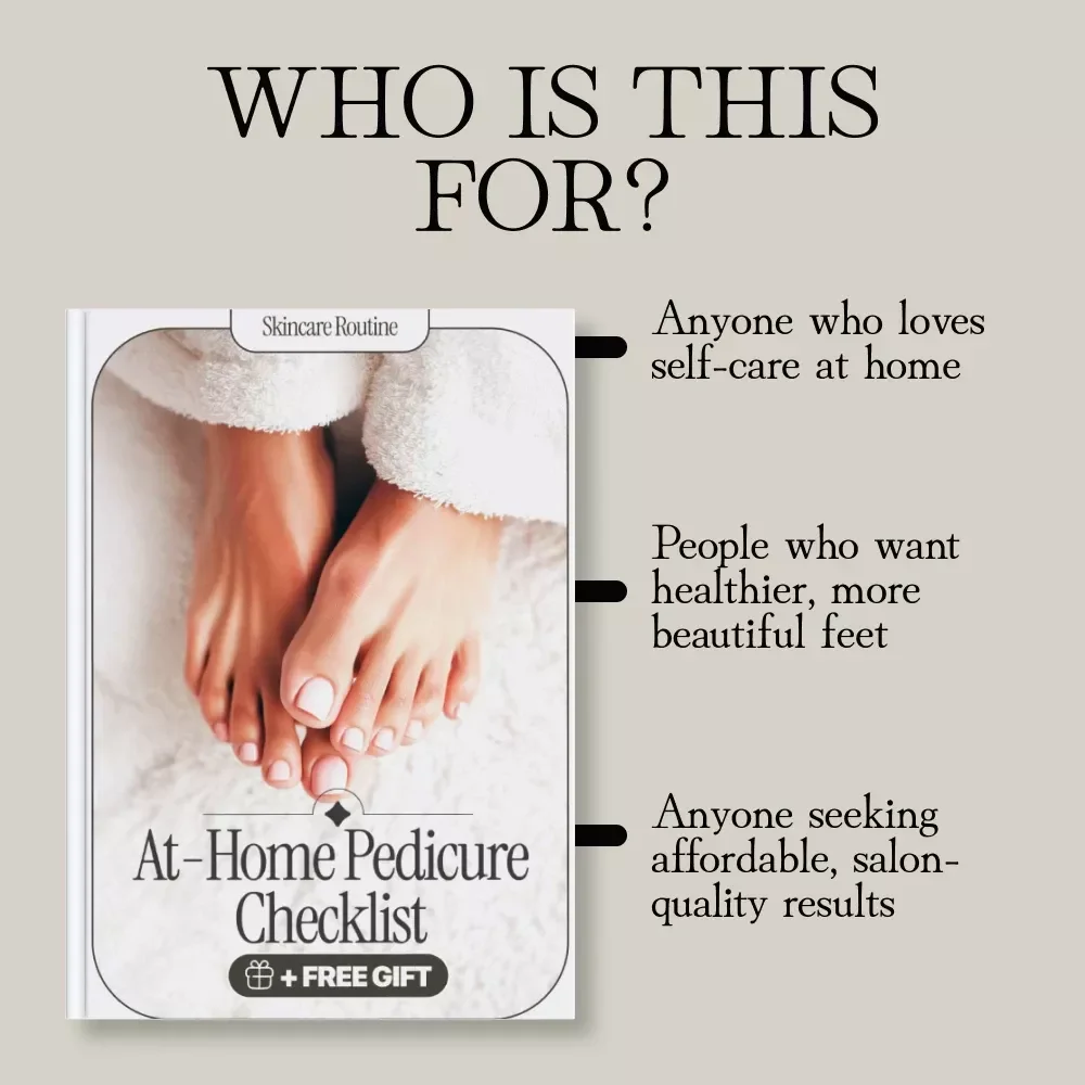 At-Home Pedicure Checklist | Easy Nail Care Routine, Self-Care & At-Home Pedicure Tips Digital Download