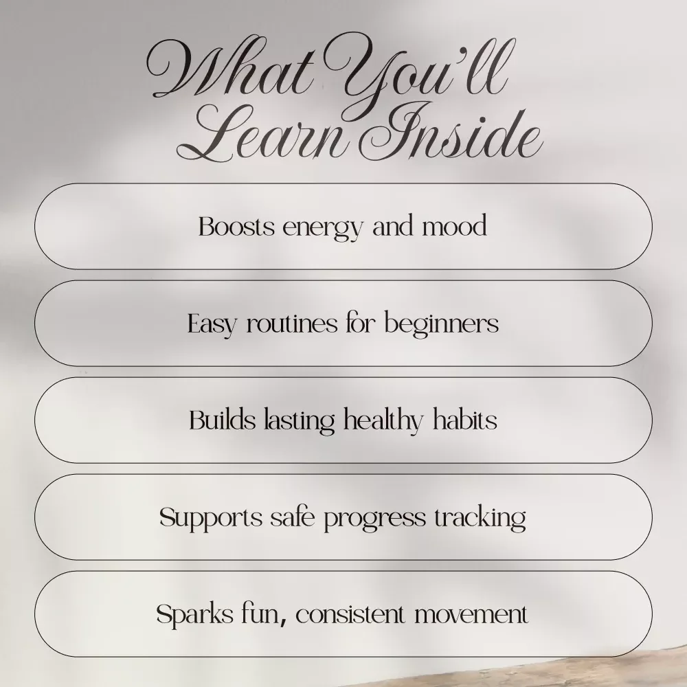 Guide to Dance Fitness That Feels Like Fun | Beginner-Friendly Digital Download | Dance Fitness for Beginners eBook & Checklist