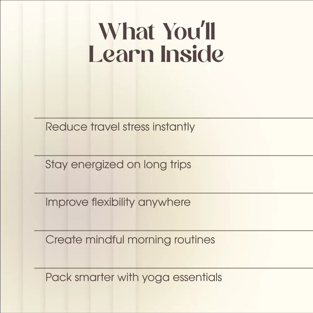 How Yoga Can Transform Your Travel Experience | Digital Download Guide for Travelers, Yoga eBook, Travel Wellness Checklist