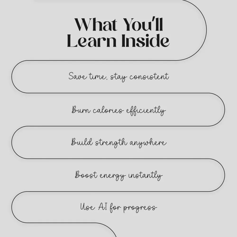 Fast Fitness in Under 30 Minutes | Ultimate Guide for a Fitness Routine Under 30 Minutes | Quick Workouts, AI Tools & Sample Plans