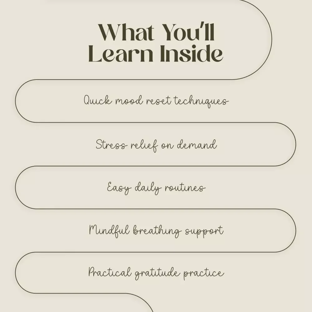 Yoga Checklist for Emotional Balance | Digital Download | Yoga for Emotional Balance and Mood Swings | Mindful Poses & Daily Practices for Stress Relief, Gratitude & Inner Calm