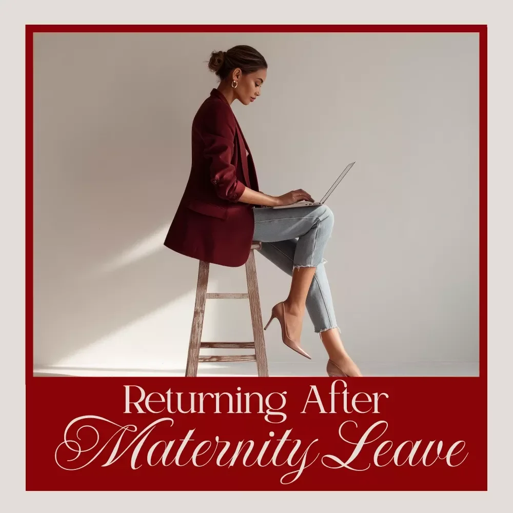 Back to Work with Confidence Checklist for Returning After Maternity Leave | Digital Download Guide for Moms, Postpartum Self-Care, Working Mothers, Career Balance