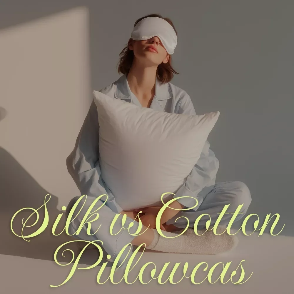 Silk vs Cotton Pillowcases: The Sleep Showdown | Digital Guide, eBook & Checklist for Better Sleep, Beauty & Skin Care