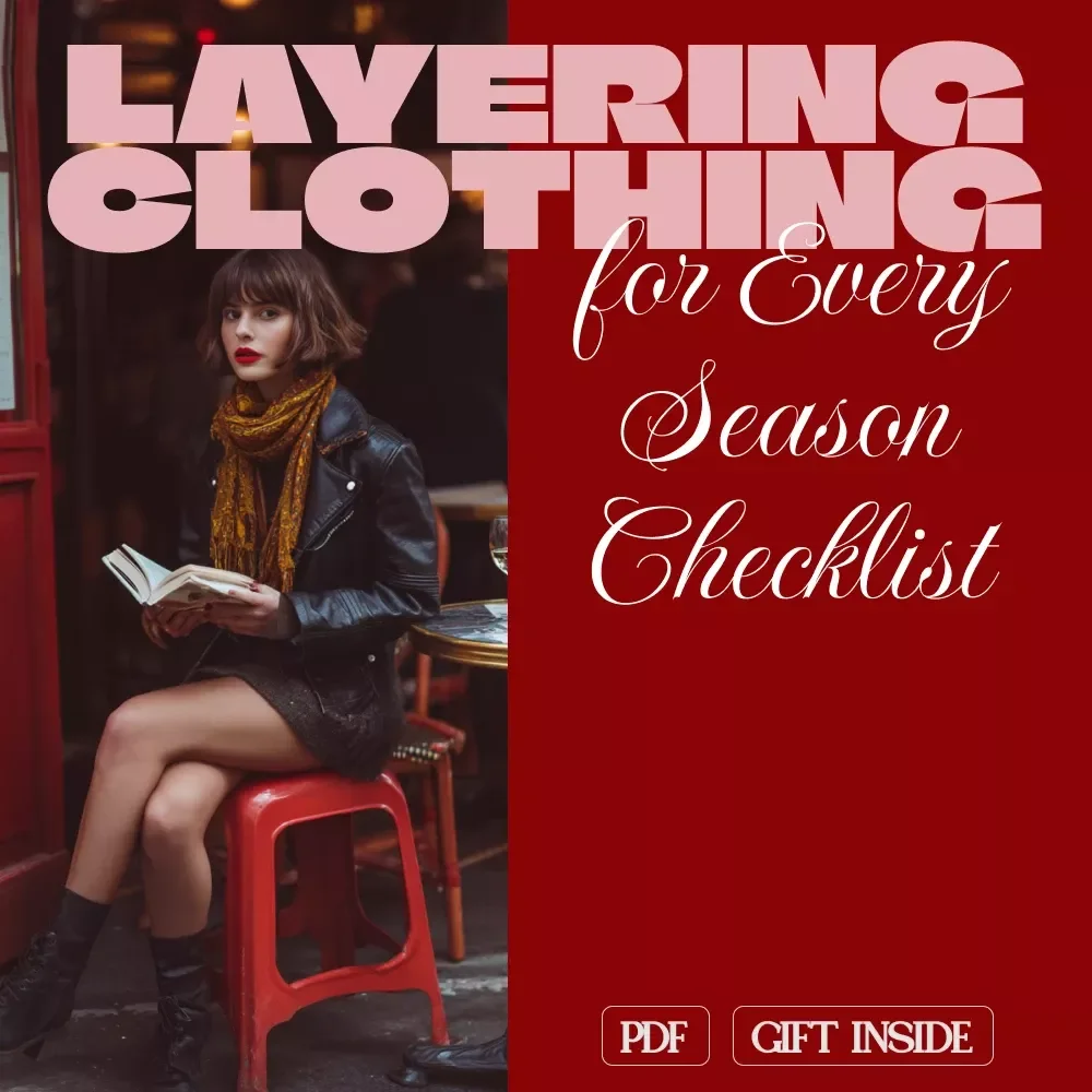 Master the Art of Layering Clothing for Every Season Checklist | Digital Download Guide on How to Layer Clothing for Different Seasons