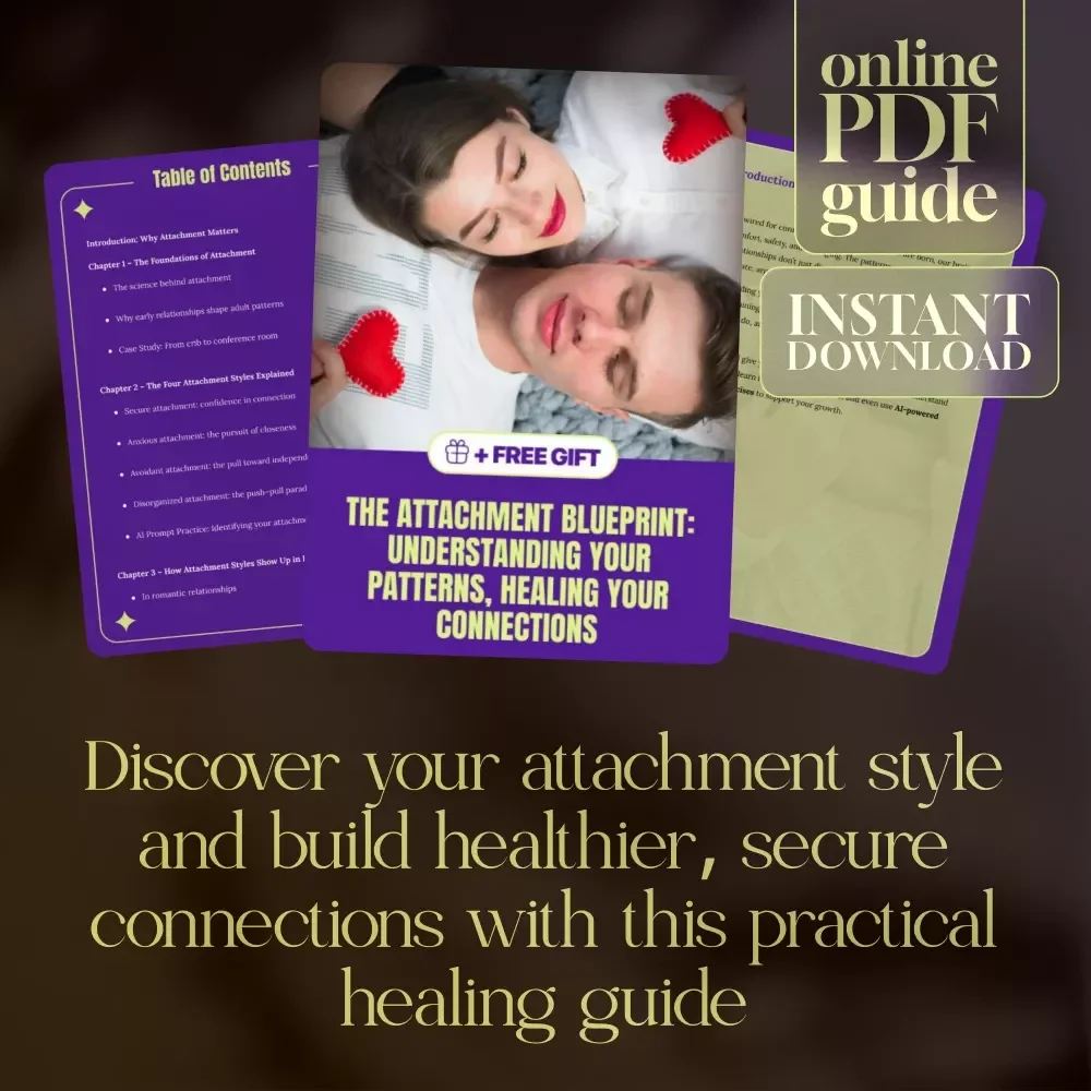 The Attachment Blueprint: Understanding Your Patterns, Healing Your Connections | Attachment Styles Guide, Relationship Healing eBook, Secure Attachment Digital Download