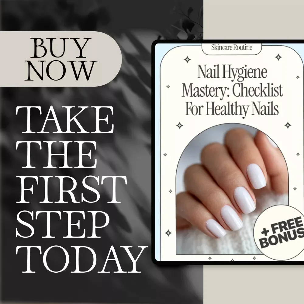 Nail Hygiene Mastery: Checklist for Healthy Nails | Digital Download eBook & Guide | Best Practices for Nail Hygiene