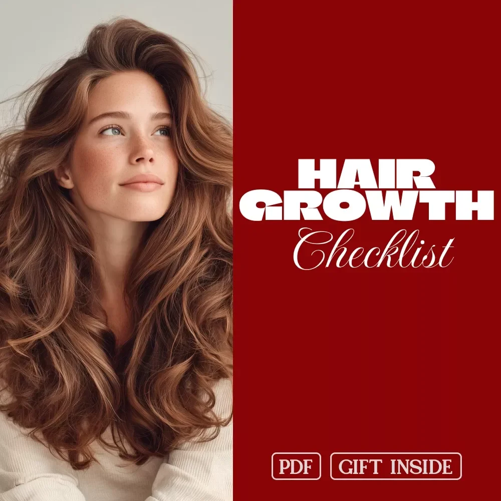 The Hair-Growth Checklist: Digital Download Hair Care Guide, eBook, and Printable Checklist for Healthy Hair, Moisturizing, Trims & AI-Powered Hair Insights