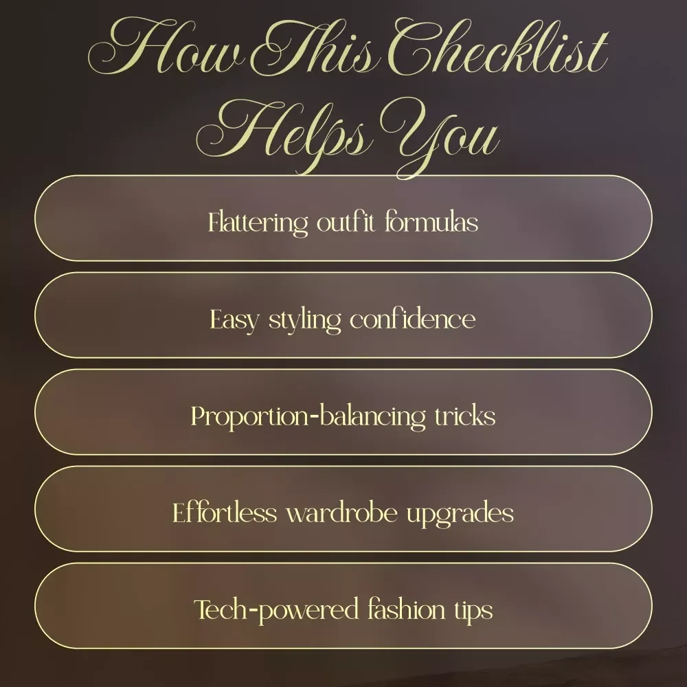 A Styling Checklist to Elevate Your Wardrobe | Styling Tips for Petite Women | Digital Download Guide, eBook & Fashion Checklist