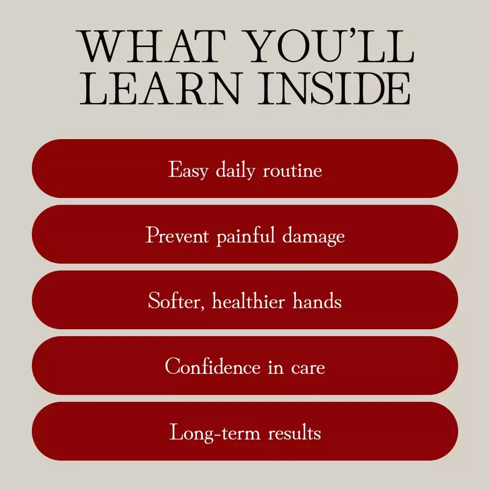 Cuticle Care Made Simple | Digital Guide for Healthy Nails | How to Care for Cuticles eBook & Checklist | Nail Health Routine & Self-Care PDF Download