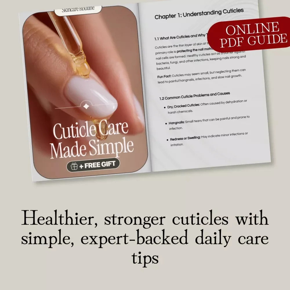 Cuticle Care Made Simple | Digital Guide for Healthy Nails | How to Care for Cuticles eBook & Checklist | Nail Health Routine & Self-Care PDF Download