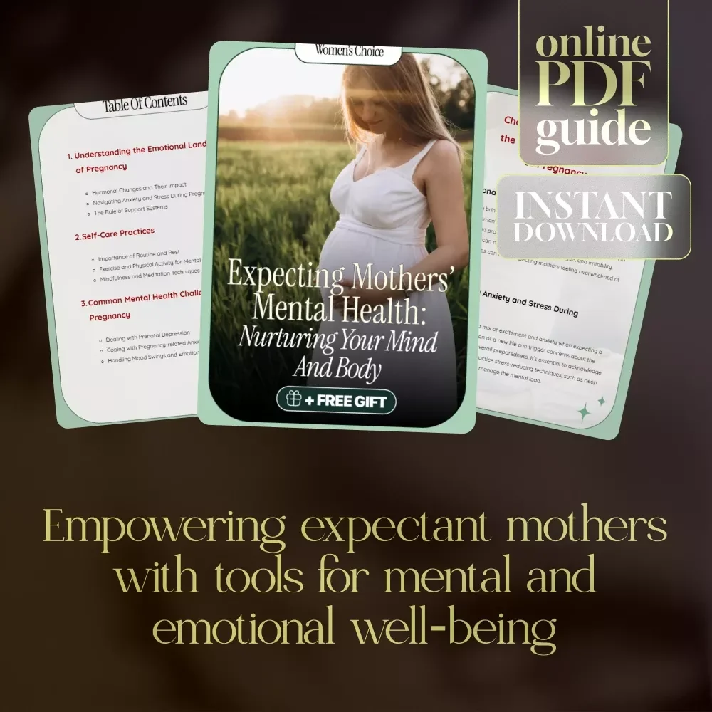 Expecting Mothers’ Mental Health: Nurturing Your Mind and Body | Pregnancy Self-Care Guide | eBook for Mental Health Strategies for Expecting Mothers