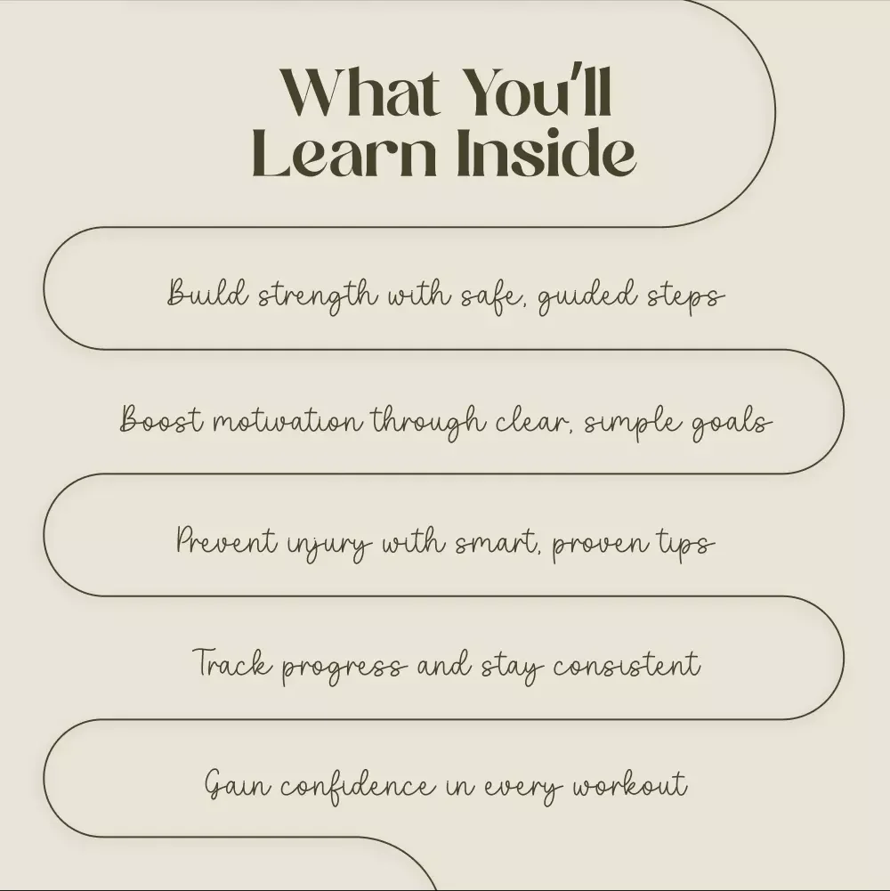 Your Safe Start Resistance Training Checklist | Beginner Fitness Guide | Printable Workout Planner | Digital Download | Strength Training for Beginners | Home Gym Fitness Checklist | Instant PDF Download