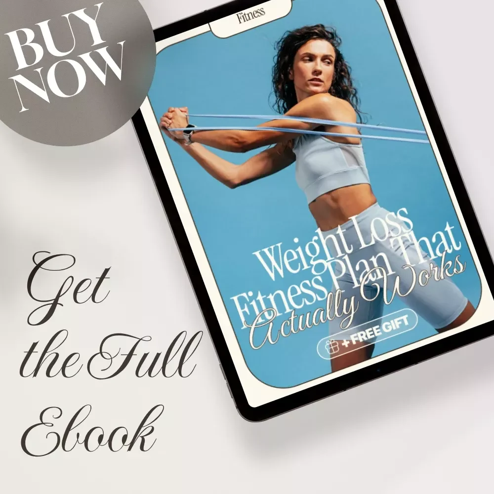 Weight Loss Fitness Plan That Actually Works | Beginner-Friendly Step-by-Step eBook | Digital Download Weight Loss Fitness Plan for Beginners