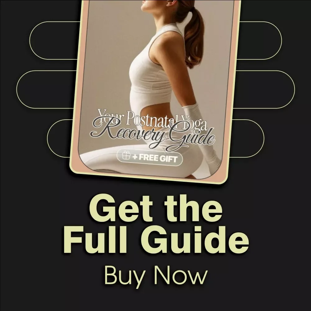 Breathe, Stretch, Heal: Your Postnatal Yoga Recovery Guide | Digital Download eBook, Gentle Yoga for Moms, Pelvic Floor Healing, Postpartum Wellness, Recovery Checklist