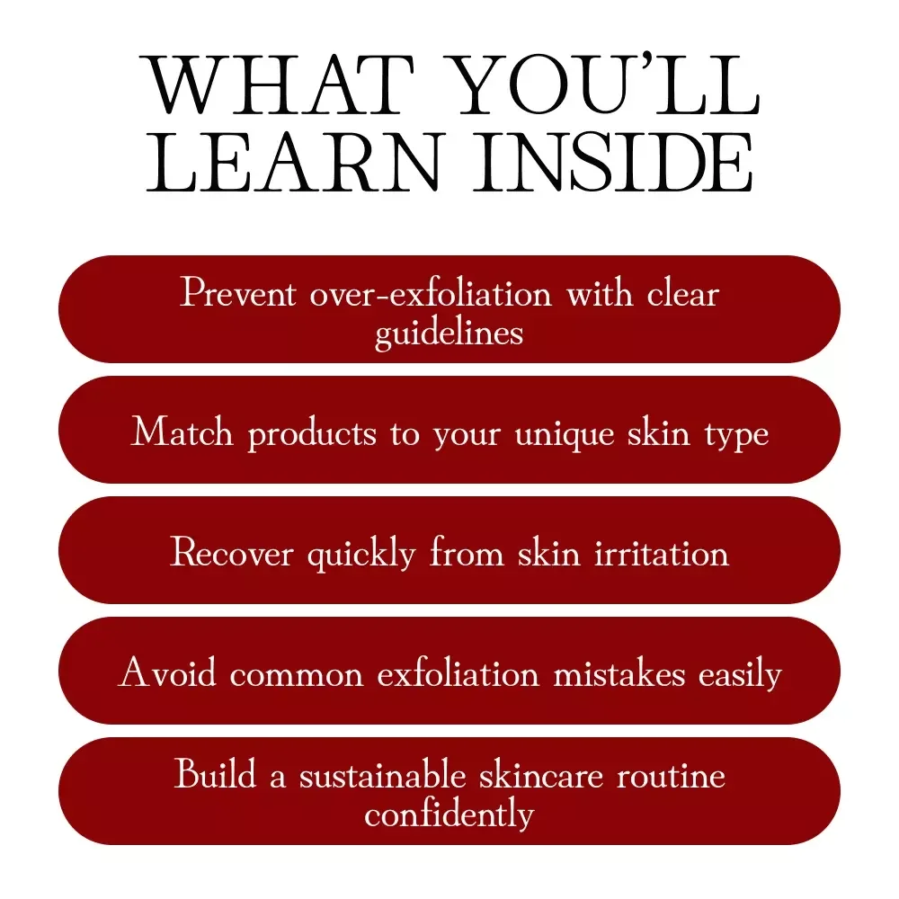 Mastering Gentle Exfoliation Without the Burn | Skincare Guide, Digital Download, eBook for Safe Exfoliation, Glow Without Irritation