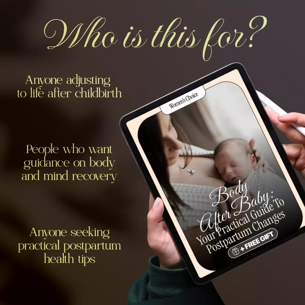 Body After Baby: Your Practical Guide to Postpartum Changes | Ebook for New Moms on Postpartum Body Changes, Recovery, Nutrition, Exercise, and Emotional Wellbeing