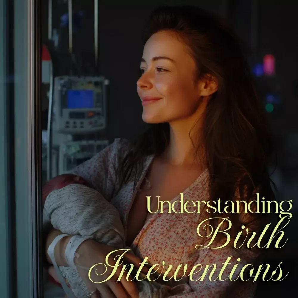 Understanding Birth Interventions Guide | Digital Download for Expecting Parents | Childbirth Education eBook & Checklist