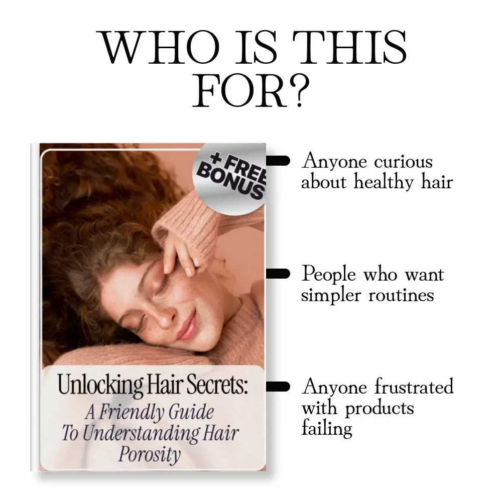Unlocking Hair Secrets: A Friendly Guide to Understanding Hair Porosity | Digital Download eBook, Hair Care Routine Tips & Porosity Checklist
