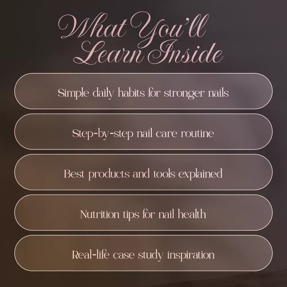 Preventing Nail Breakage Guide | Digital Download | How to Prevent Nail Breakage eBook for Strong, Healthy Nails