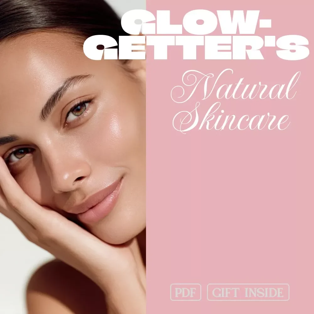 The Glow-Getter's Natural Skincare Checklist | Digital Download for Natural Skincare Remedies, DIY Beauty & Holistic Glow Routine