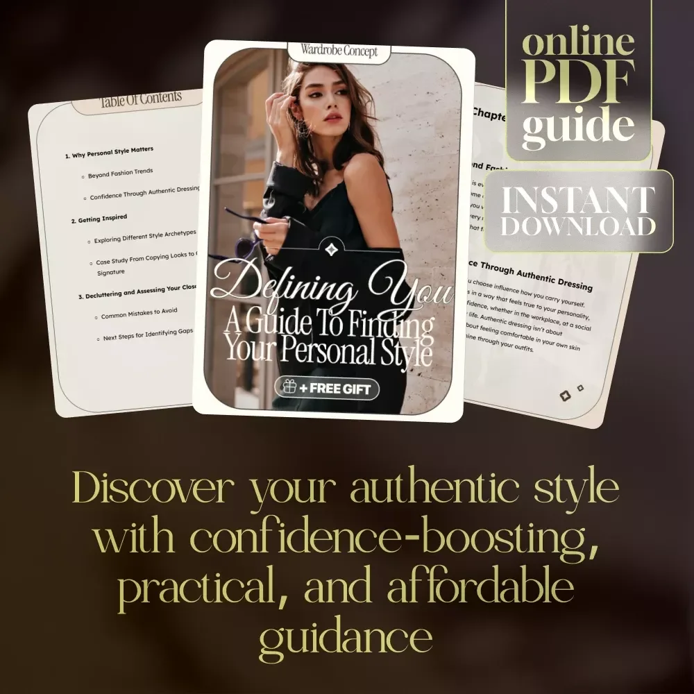 Defining You A Guide to Finding Your Personal Style | Digital Download eBook | How to Find Your Personal Style, Closet Declutter, Mood Board & Style Archetypes