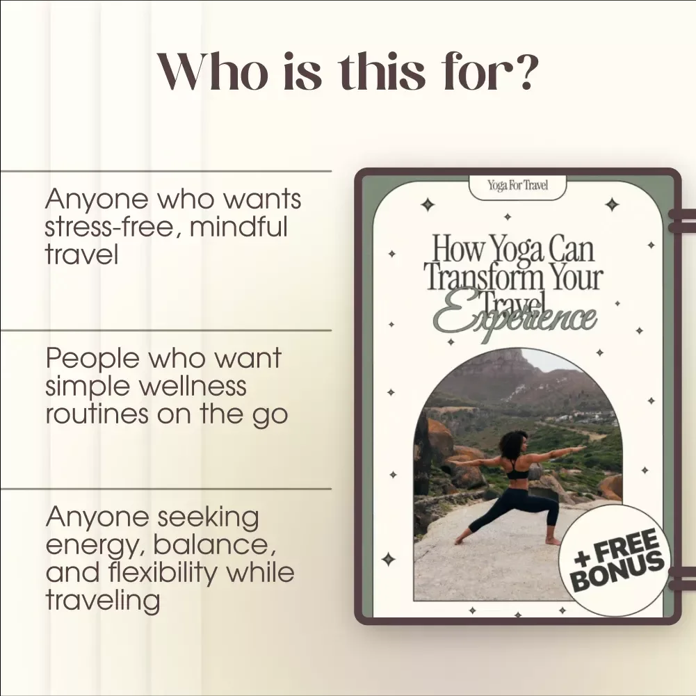 How Yoga Can Transform Your Travel Experience | Digital Download Guide for Travelers, Yoga eBook, Travel Wellness Checklist