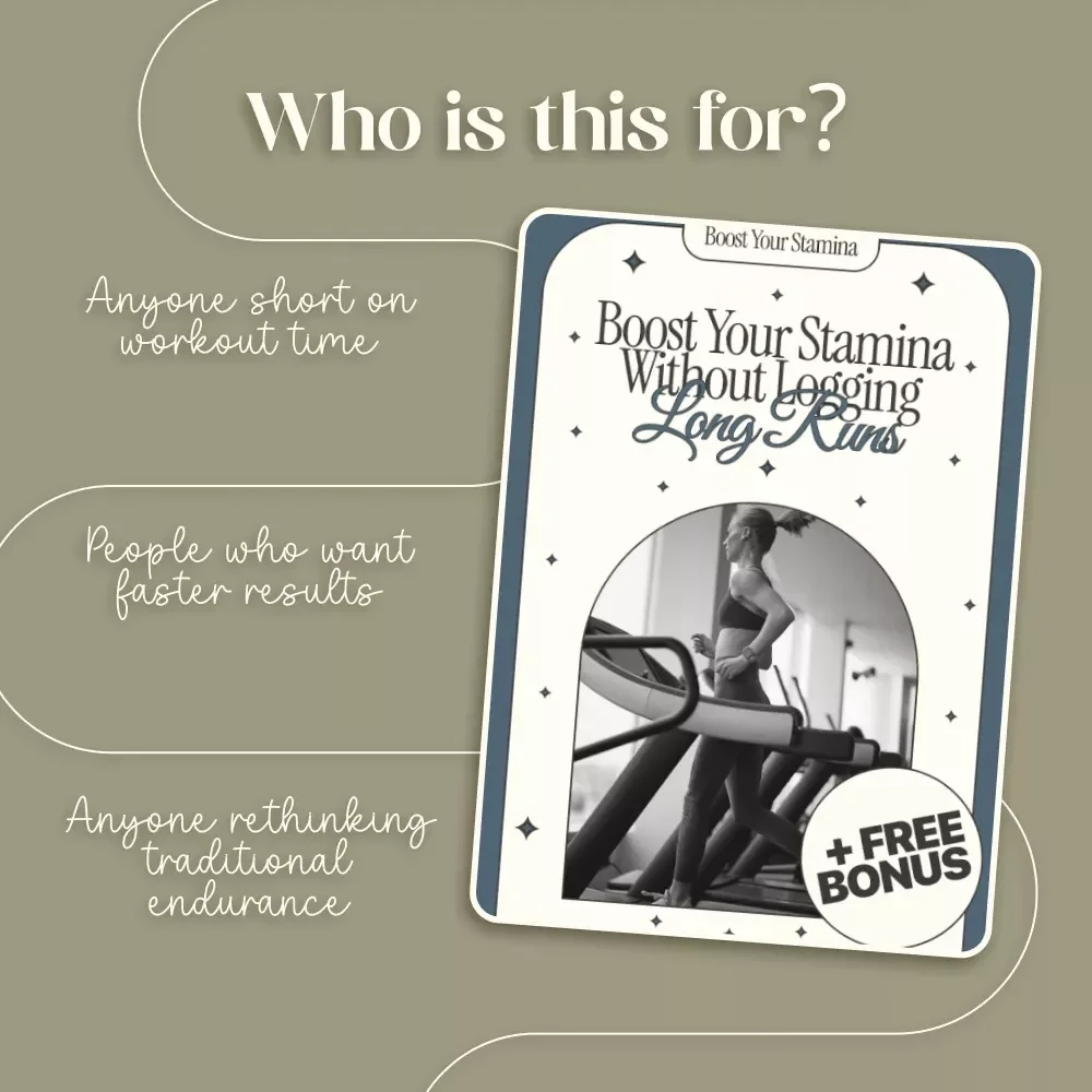Boost Your Stamina Without Logging Long Runs – How to Improve Endurance Without Long Runs | Digital Fitness Guide for Busy Runners, Cyclists & Fitness Enthusiasts | Endurance Training eBook, HIIT & Cross-Training Strategies