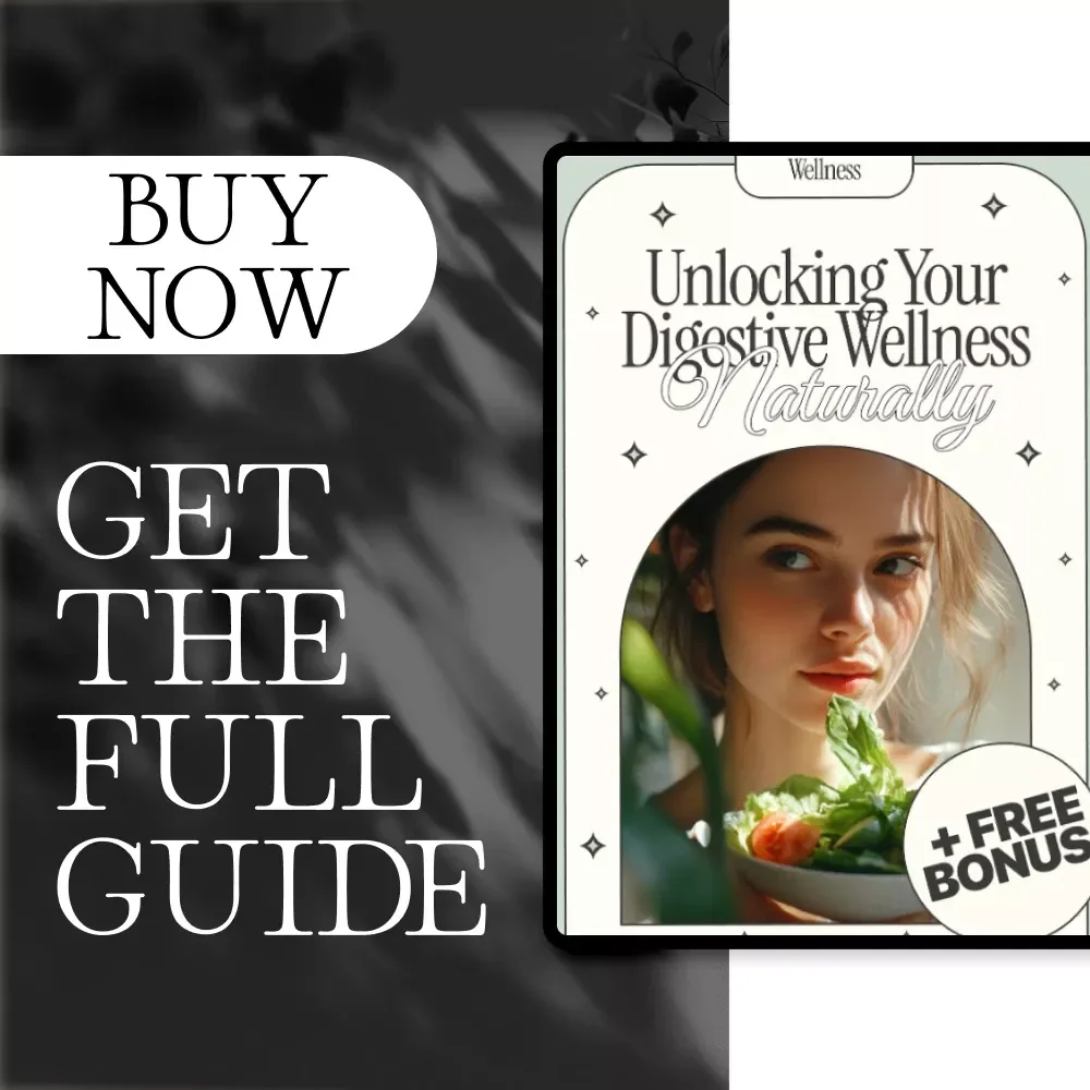 Unlocking Your Digestive Wellness Naturally | Gut Health eBook | Digital Download Guide to Gut-Friendly Foods, Lifestyle Habits & Holistic Healing