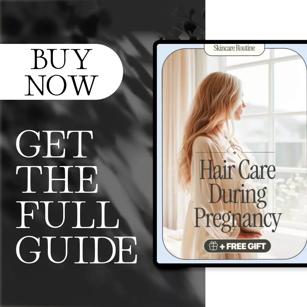 Hair Care During Pregnancy | Digital Guide for Expecting Moms | Safe Hair Care Tips, Routines & Postpartum Solutions